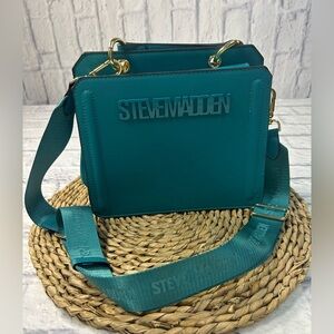 NWOT Steve Madden Turquoise Crossbody Bag